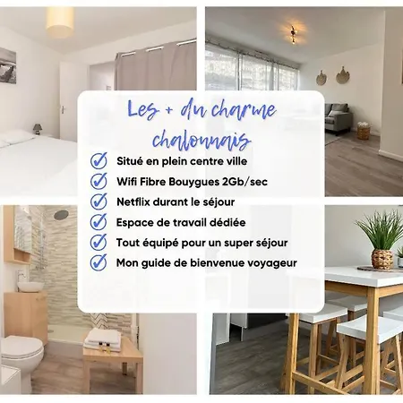 Le Charme Chalonnais Appartement Buitenkant foto